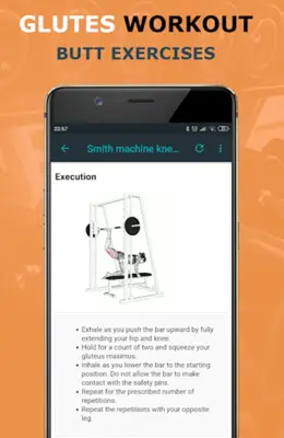 Butt Workout | Glutes Exercise android App screenshot 3