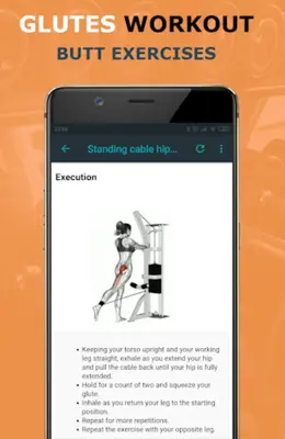 Butt Workout | Glutes Exercise android App screenshot 4